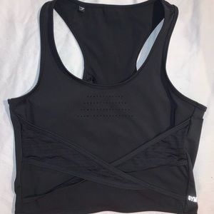 Gymshark cropped workout top